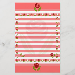 Rose of a Rose Stationery