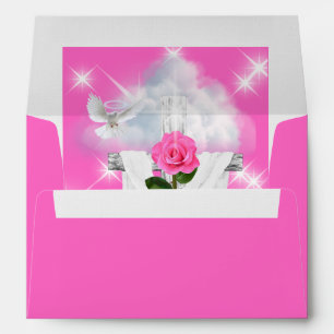 Rose Of Sharon Easter Pink Envelopes