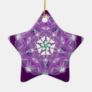 Rose of the Citadel Ceramic Tree Decoration