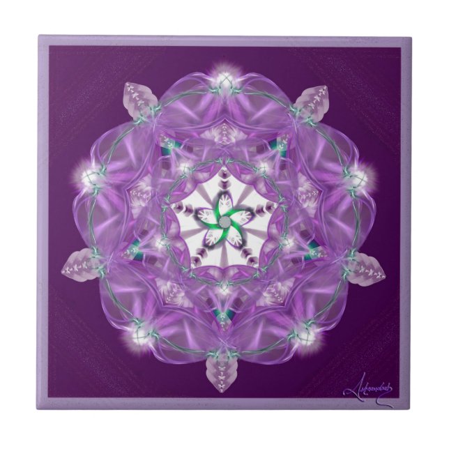 Rose of the Citadel Tile (Front)