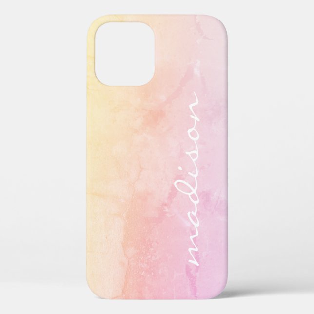 Rose Ombre Glam Case-Mate iPhone Case (Back)