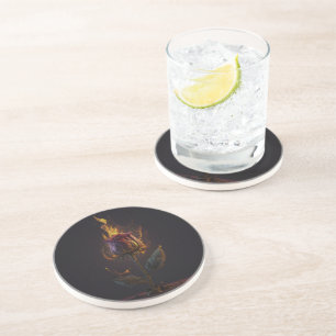rose on fire coaster