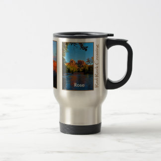 Rose on Red Rock Crossing Mug
