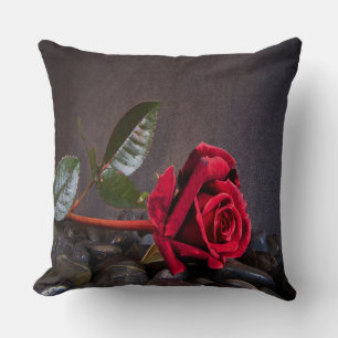 Rose On The Rocks Cushion