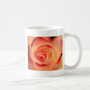 rose orange rose blossom bloom coffee mug