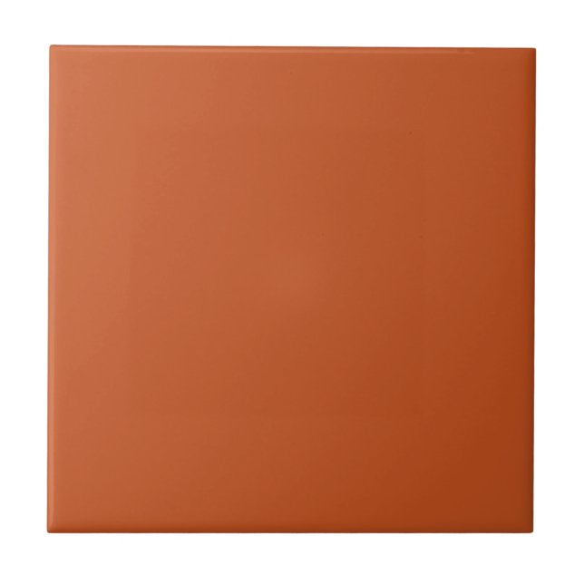 Rose Orange Tile (Front)