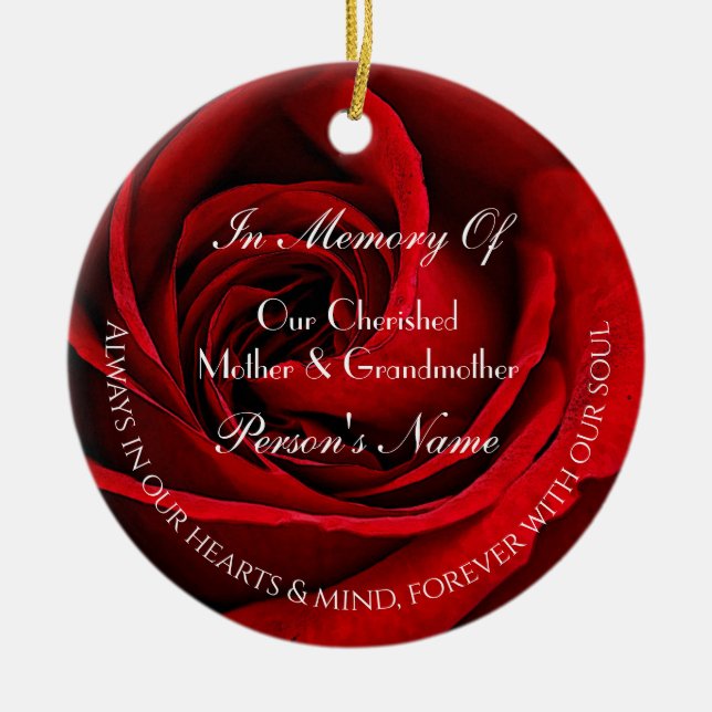 Rose Ornament by HAMbyWG (Front)