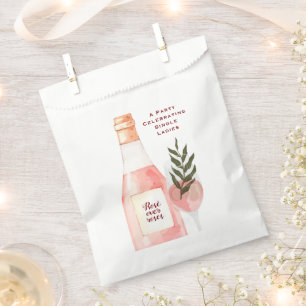 Rosé over Roses Valentine's Day Party Pink Favour Bags