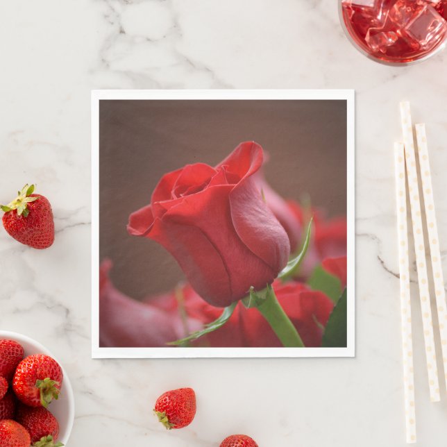 Rose Paper Napkin (Insitu)