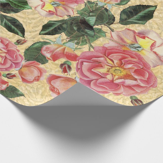 Rose Parade Wrapping Paper (Corner)