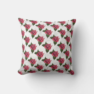 Rose Pattern Cushion