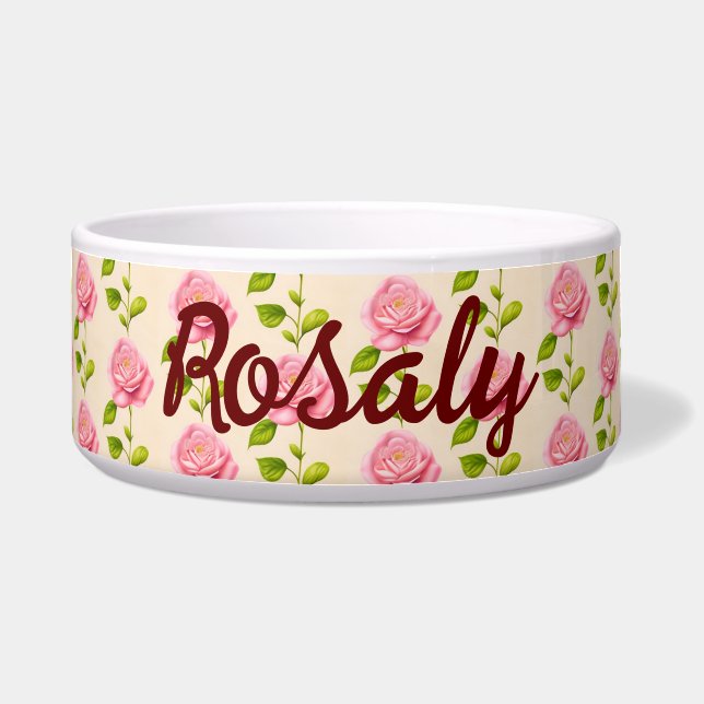 Rose pattern pink (Front)