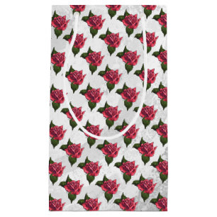 Rose Pattern Small Gift Bag