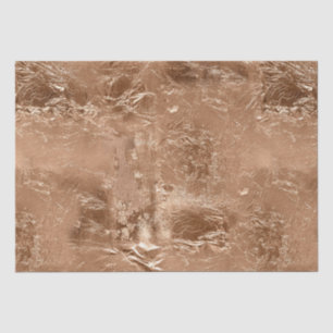 Rose Peach Gold Glam  Tissue Paper
