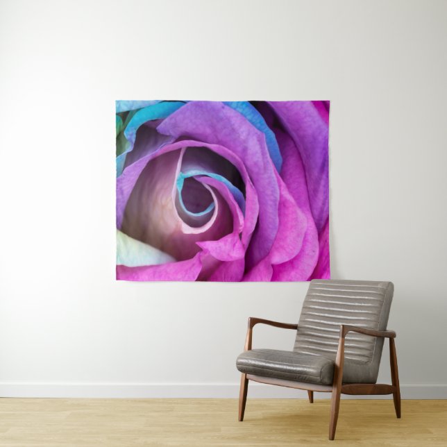 Rose Petals 6 Tapestry (In Situ (Horizontal))