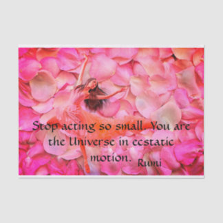 Rose Petals and Dancer Tissue Paper