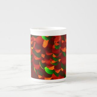 rose petals bone china mug