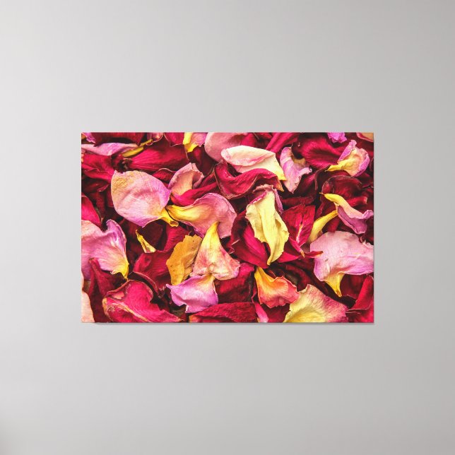 Rose Petals  Canvas Print (Front)
