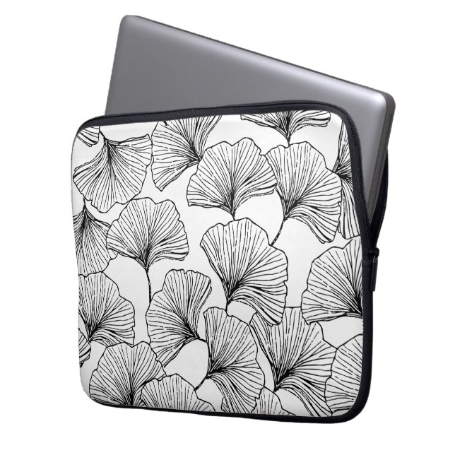 rose petals laptop sleeve (Front Left)