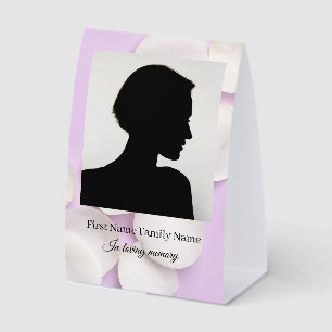 Rose petals purple funeral