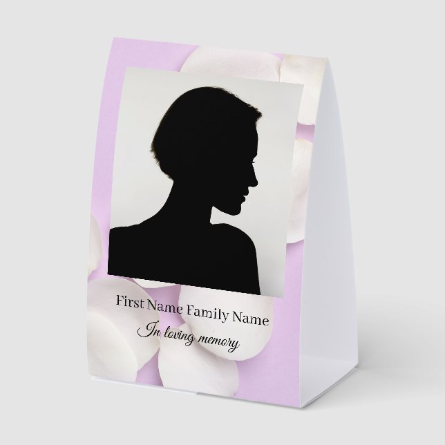 Rose petals purple  funeral (Front)