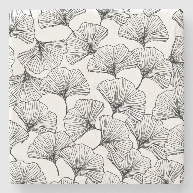 rose petals stone coaster (Front)