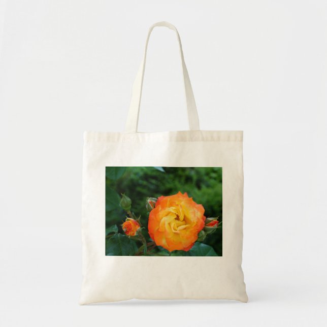 Rose Photo Budget Tote (Front)