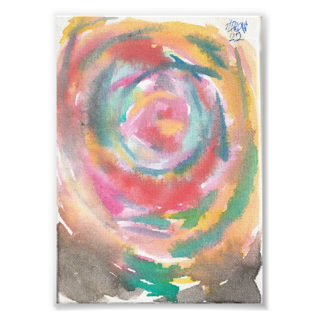 Rose Photo Print (Front)