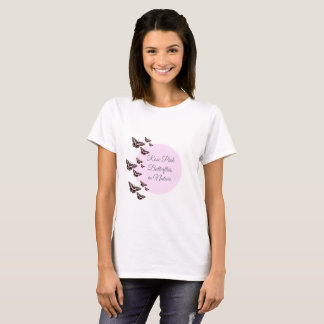 Rose pink butterflies T-Shirt