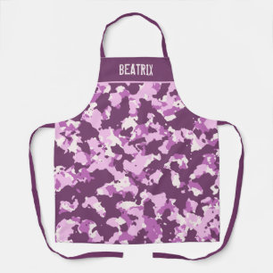 Rose Pink Camo Custom Apron