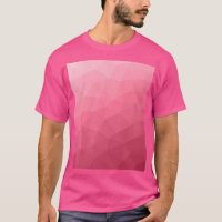 Rose pink gradient geometric mesh pattern