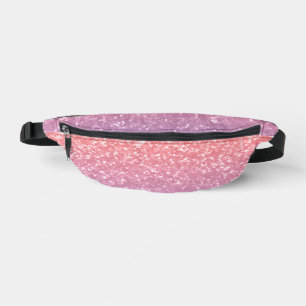 Rose pink purple lavender sparkles bum bags