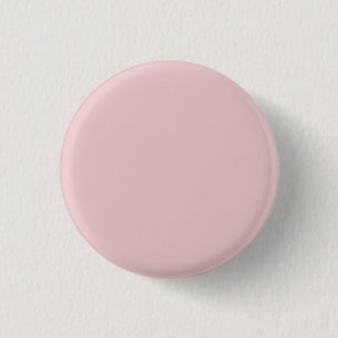Rose Pink Solid Colour 3 Cm Round Badge