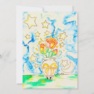 Rose Poster Invitation