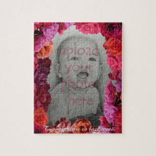 Rose Puzzle Personalised Photo Roses Puzzles