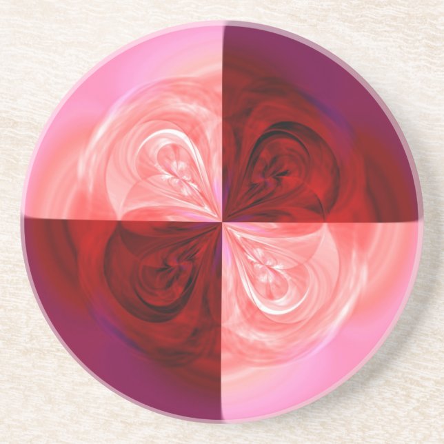 Rose Quarter Coaster (Front)