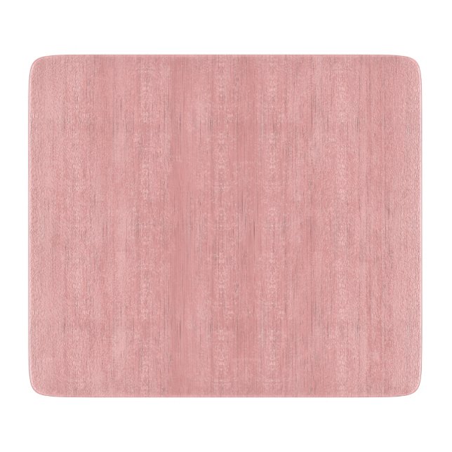 Rose Quartz Bamboo Wood Grain Look Cutting Board (Front)
