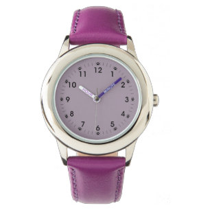 Rose Quartz Cat Paw Girls' Watch
