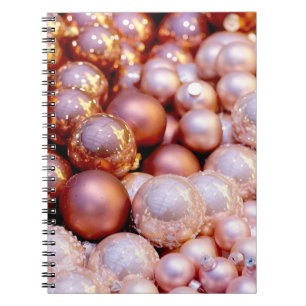 Rose Quartz Christmas Notebook