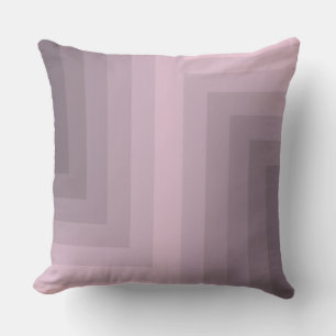 Rose Quartz Labyrinth Throw Pillow
