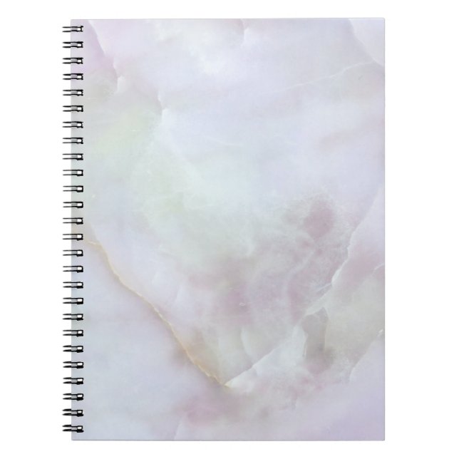 Rose quartz notebook (Front)