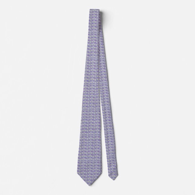 rose quartz periwinkle violet grey tie (Front)