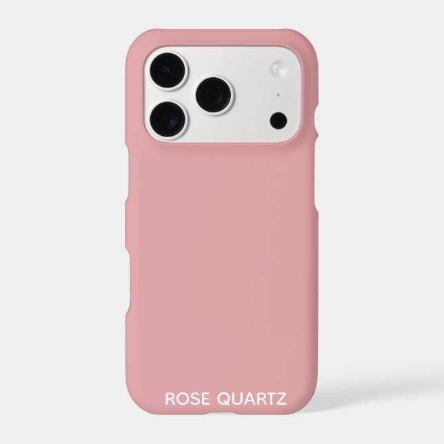 Rose Quartz pink colour name (Back)