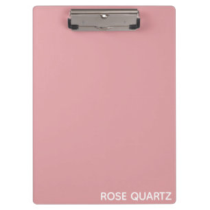 Rose Quartz pink colour name Clipboard
