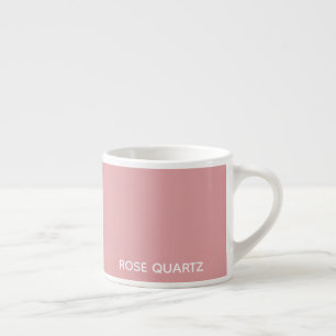 Rose Quartz pink colour name Espresso Cup
