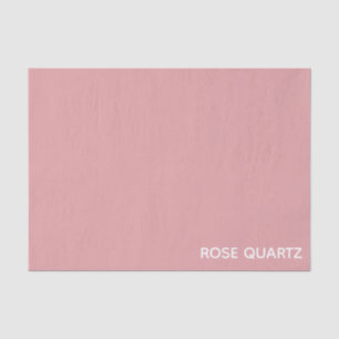Rose Quartz pink colour name Tissue Paper