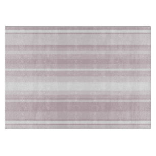 Rose quartz pink stripes cutting board