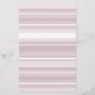 Rose quartz pink stripes stationery