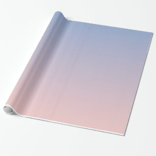 Rose Quartz Serenity Gradient Wrapping Paper