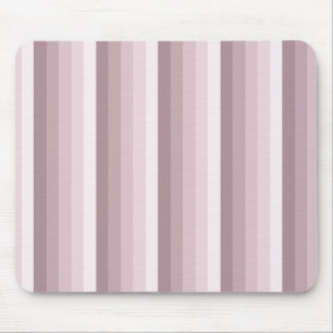 Rose quartz shadow stripes mouse mat